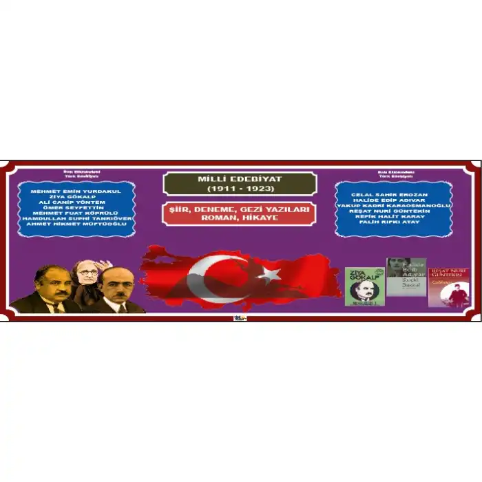 Milli Edebiyat Afişi