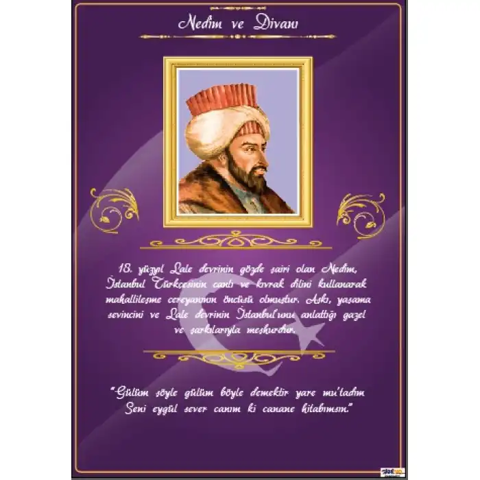 Nedim ve Divanı Afişi