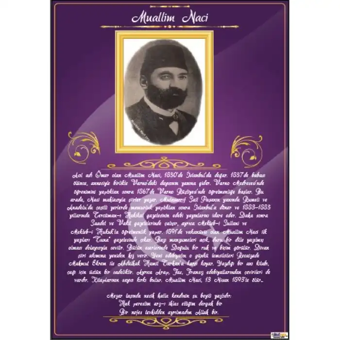 Muallim Naci Afişi (Posteri)