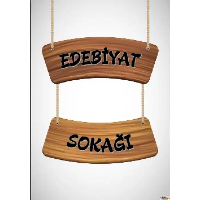 Edebiyat Sokağı Afişi (Posteri)