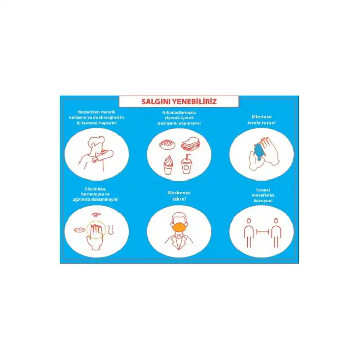 Salgını Yenebiliriz Afişi (Posteri) 1