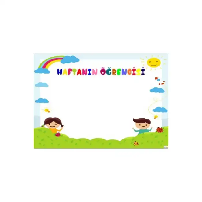 Haftanın Öğrencisi Afişi