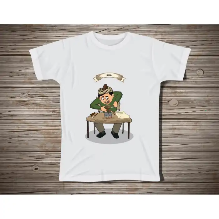 Adam Olmuş Çocuklar Tişörtü (Cezeri)