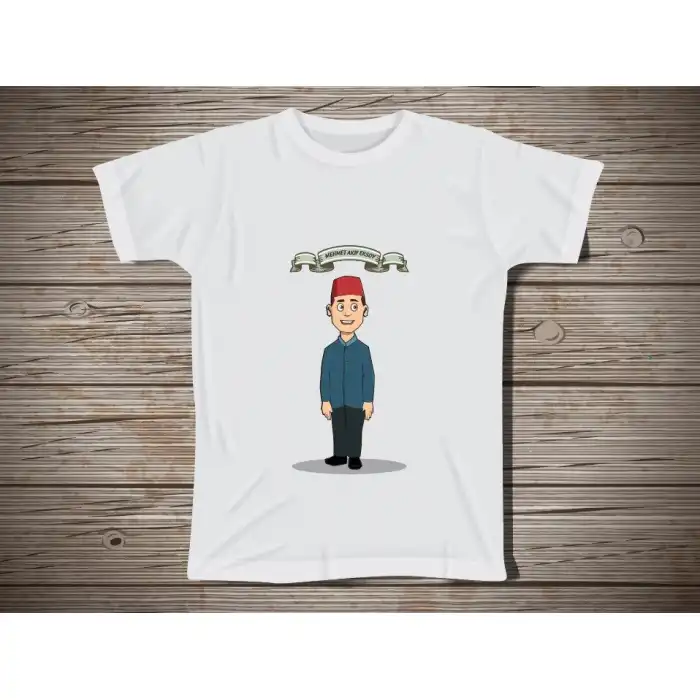 Adam Olmuş Çocuklar Tişörtü (Mehmet Akif Ersoy)