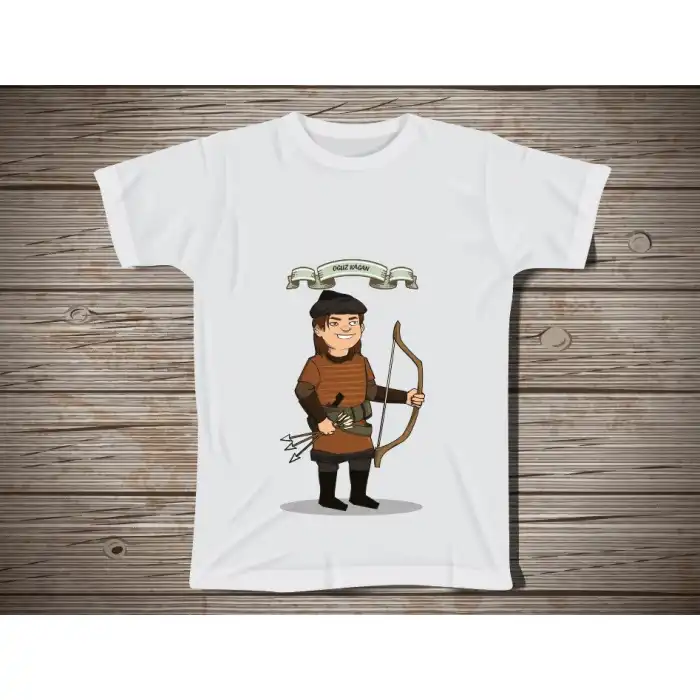 Adam Olmuş Çocuklar Tişörtü (Oğuz Kağan)