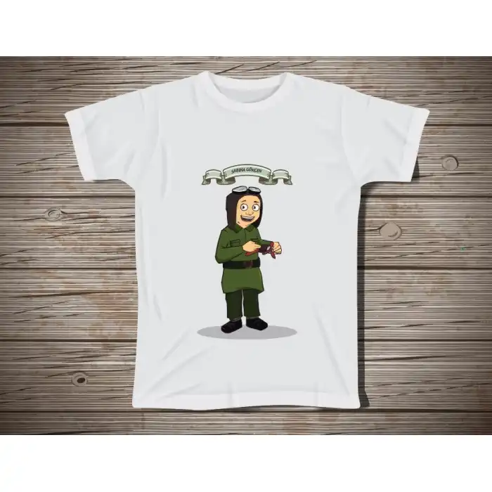 Adam Olmuş Çocuklar Tişörtü (Sabiha Gökçen)