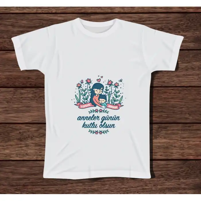 Anneler Günü Baskılı Tişört 1