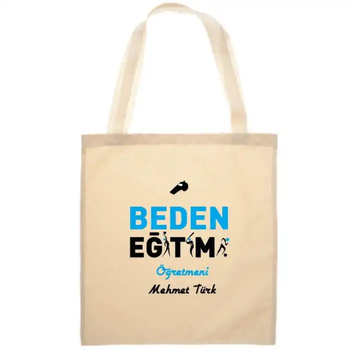 Beden Eğitimi Öğretmeni Bez Çanta (Baskılı)