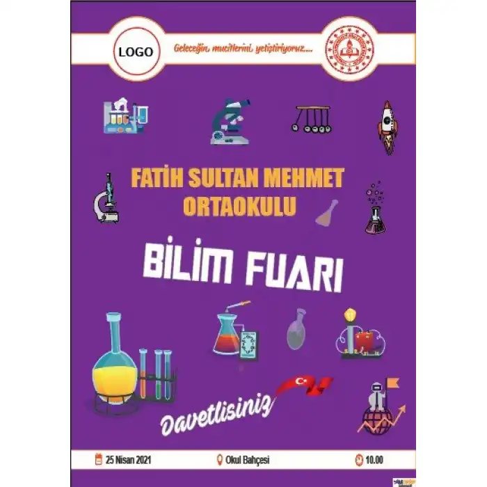 Bilim Fuarı Afişi 12