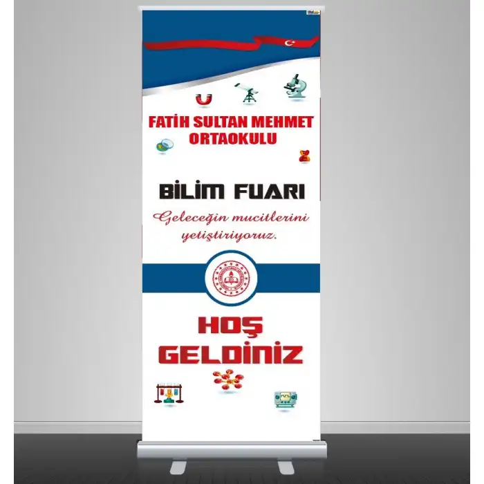 Bilim Fuarı Branda ve Roll Up Branda Standı 7