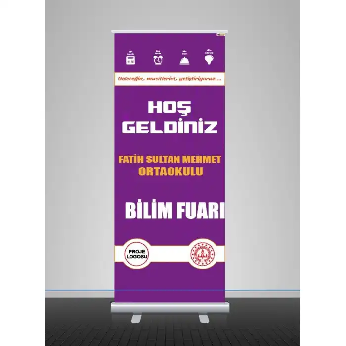 Bilim Fuarı Branda ve Roll Up Branda Standı 8