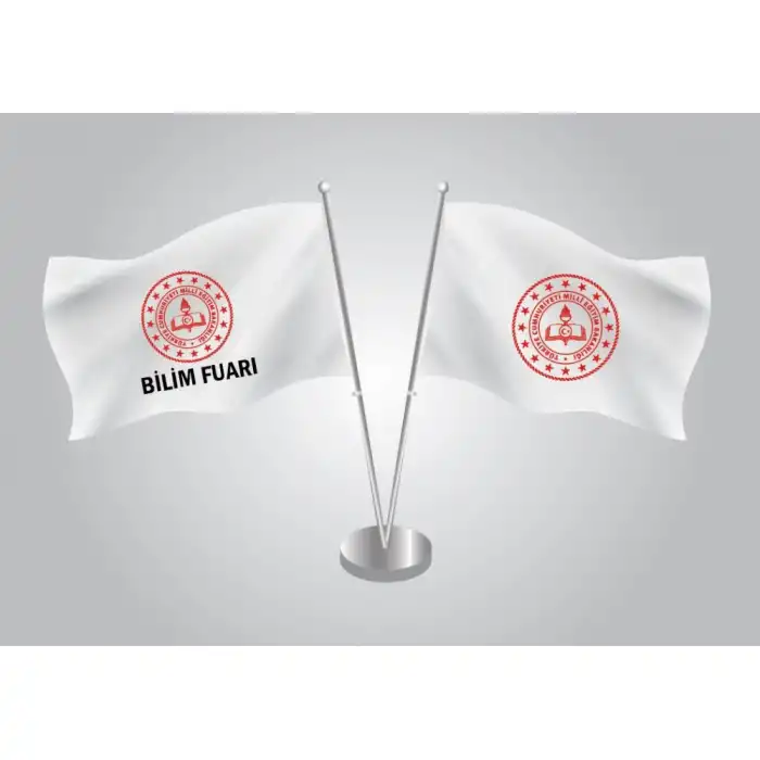 Bilim Fuarı Masa Bayrağı 1