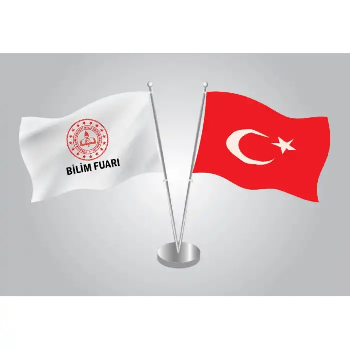 Bilim Fuarı Masa Bayrağı 2