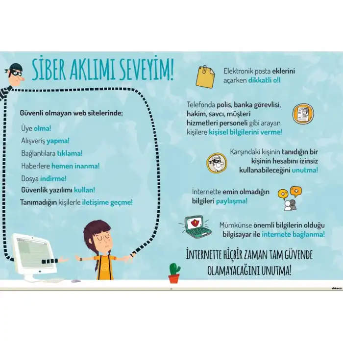 Bilişim Sokağı İyi bir Yurttaş Ol Afişi (Posteri)