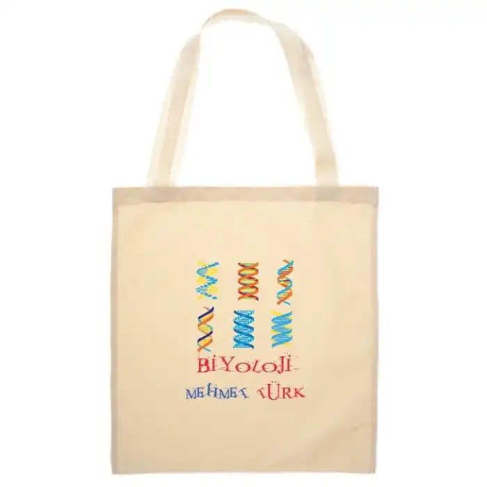 Biyoloji Öğretmeni Bez Çanta (Baskılı)