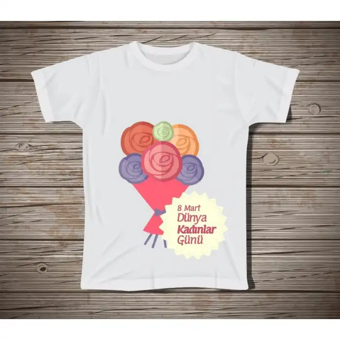 Dünya Kadınlar Günü Tişörtü 4