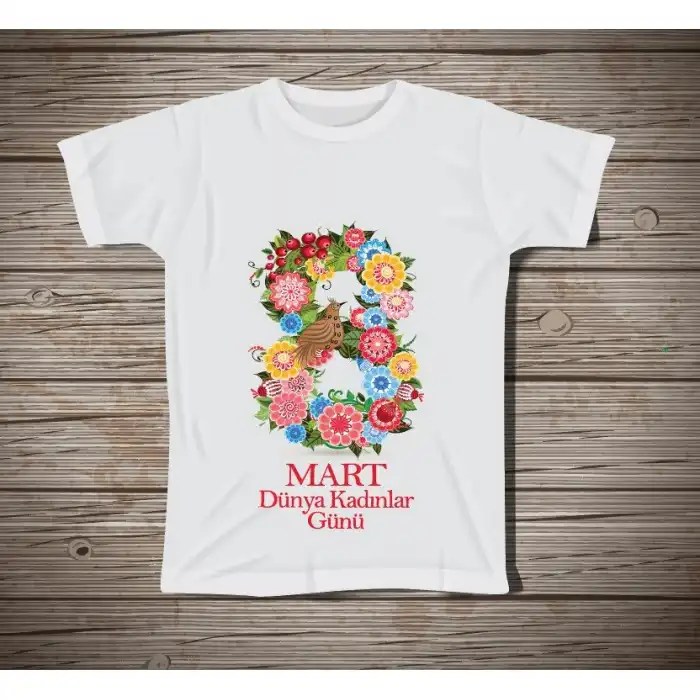 Dünya Kadınlar Günü Tişörtü 5