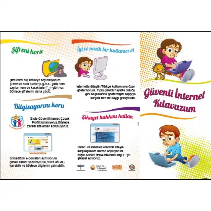Güvenli İnternet Kullanımı Afişi