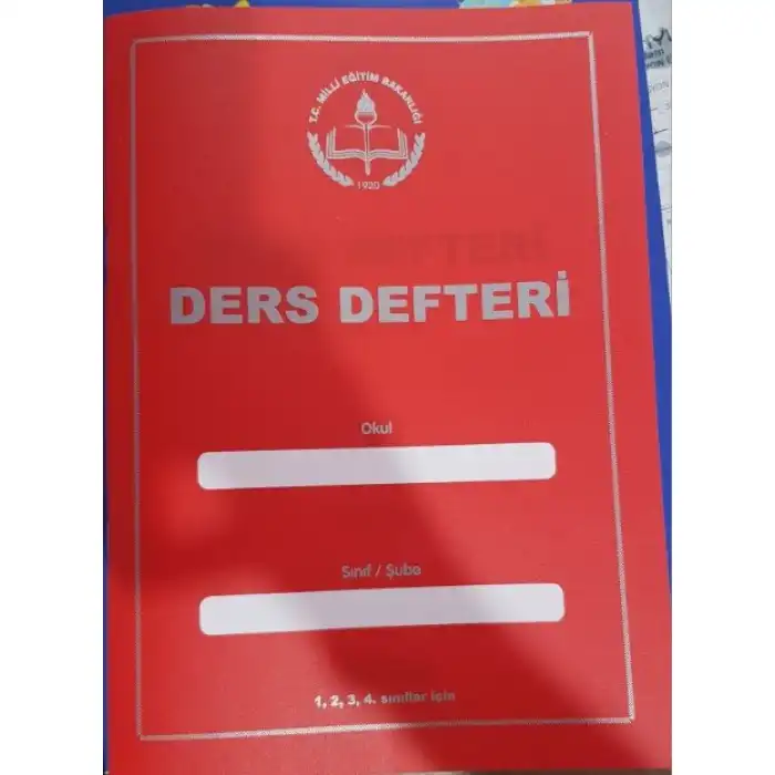 İlkokul Ders Defteri (Ders Sayfasında Yoklamalı)