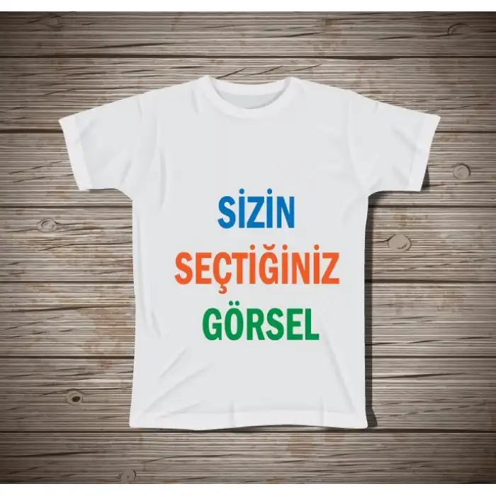 Kendin Tasarla Baskılı Tişört
