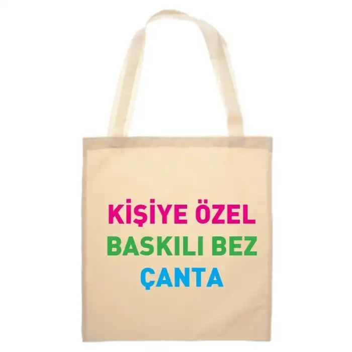 Kişiye Özel Baskılı Bez Çanta