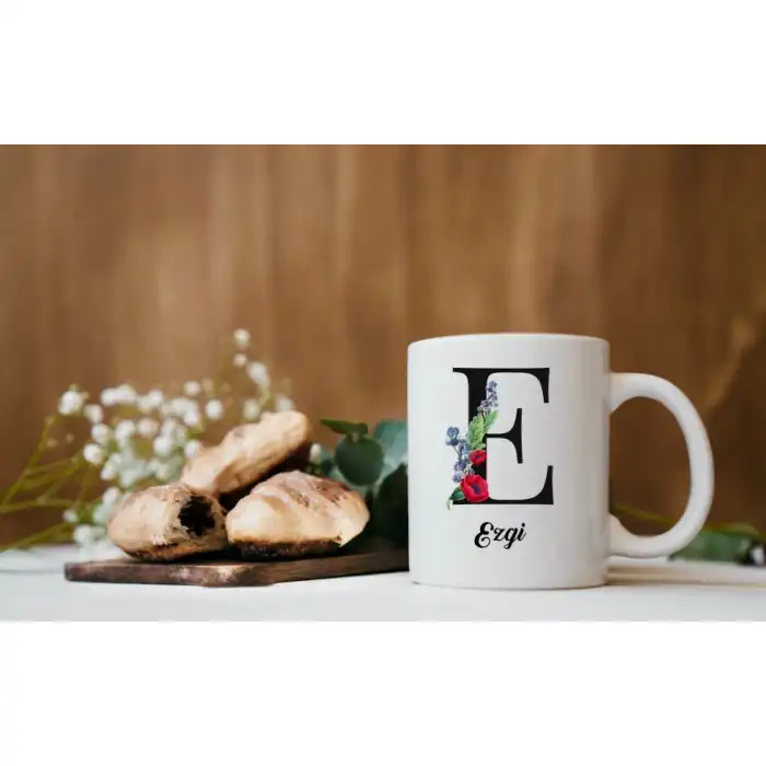 Kişiye Özel (E) Harfli Kupa