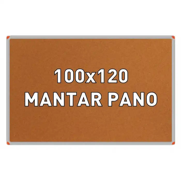 Mantar Pano 100x120 (Alüminyum Çerçeve)