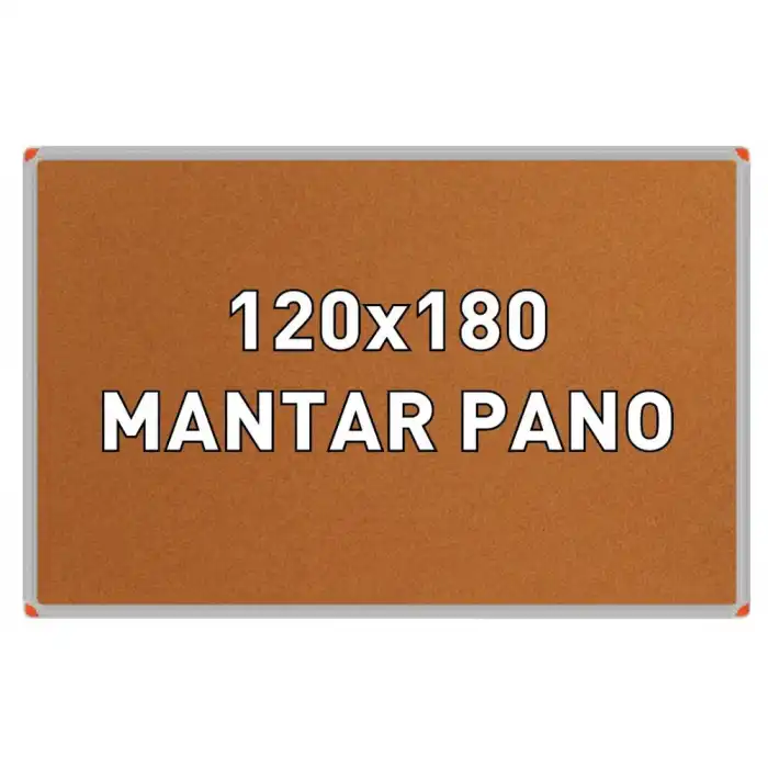 Mantar Pano 120x180 (Alüminyum Çerçeve)