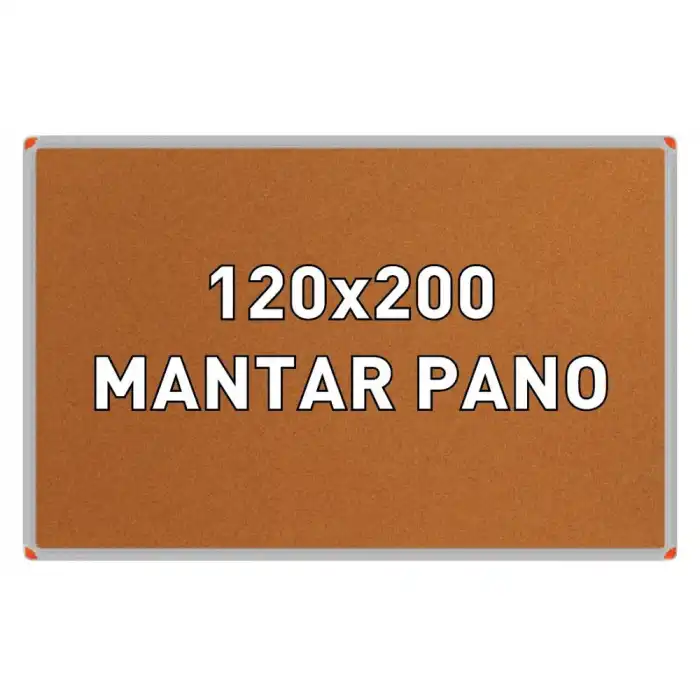 Mantar Pano 120x200 (Alüminyum Çerçeve)
