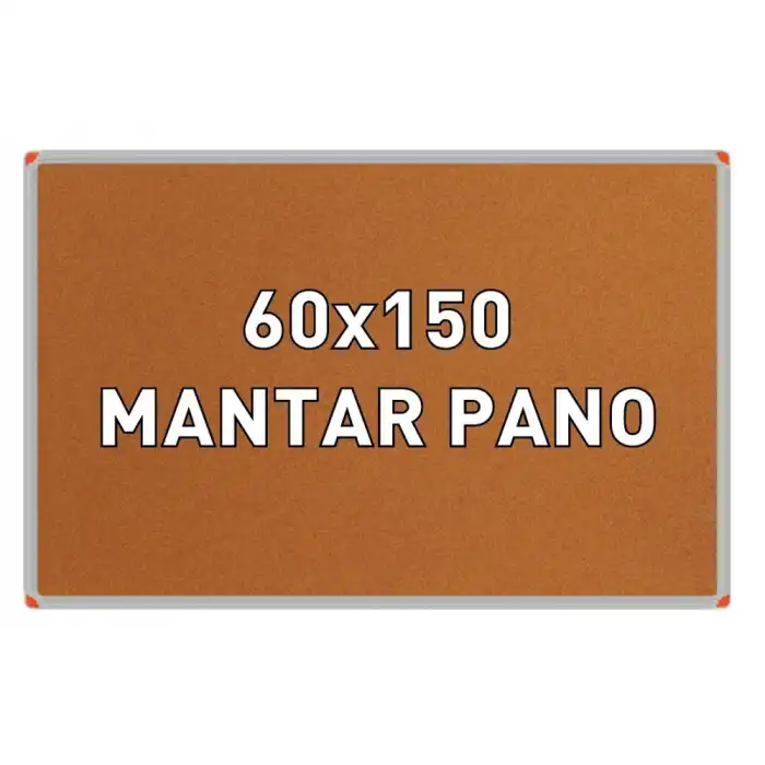 Mantar Pano 60x150 (Alüminyum Çerçeve)