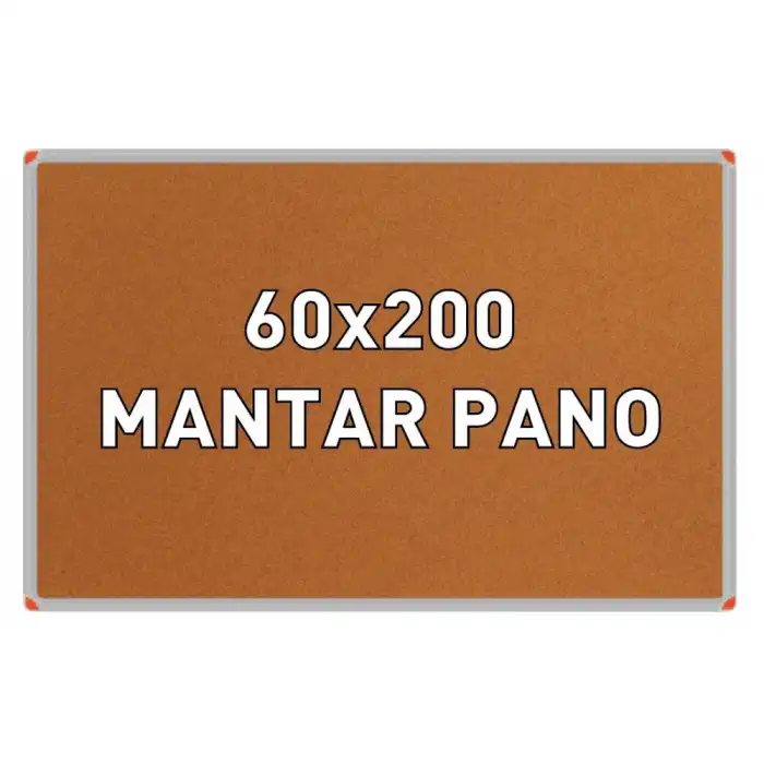 Mantar Pano 60x200 (Alüminyum Çerçeve)