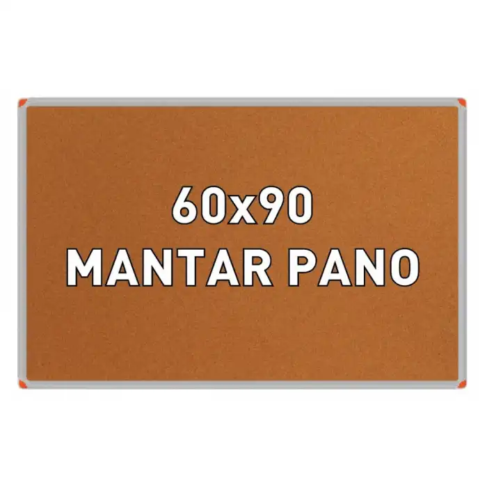 Mantar Pano 60x90 (Alüminyum Çerçeve)