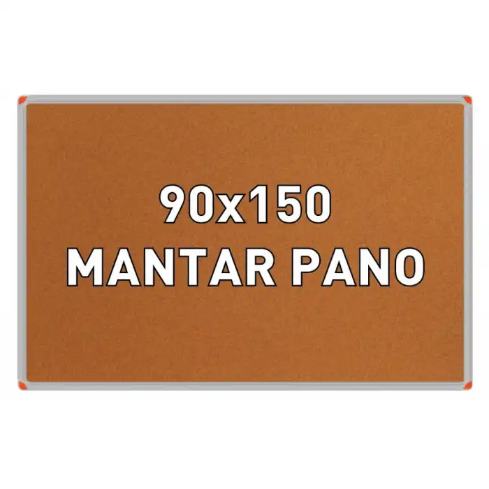 Mantar Pano 90x150 (Alüminyum Çerçeve)