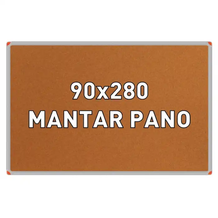 Mantar Pano 90x280 (Alüminyum Çerçeve)
