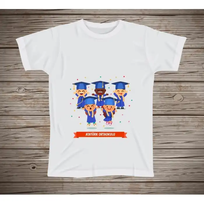 Mezuniyet Baskılı Tişört 1