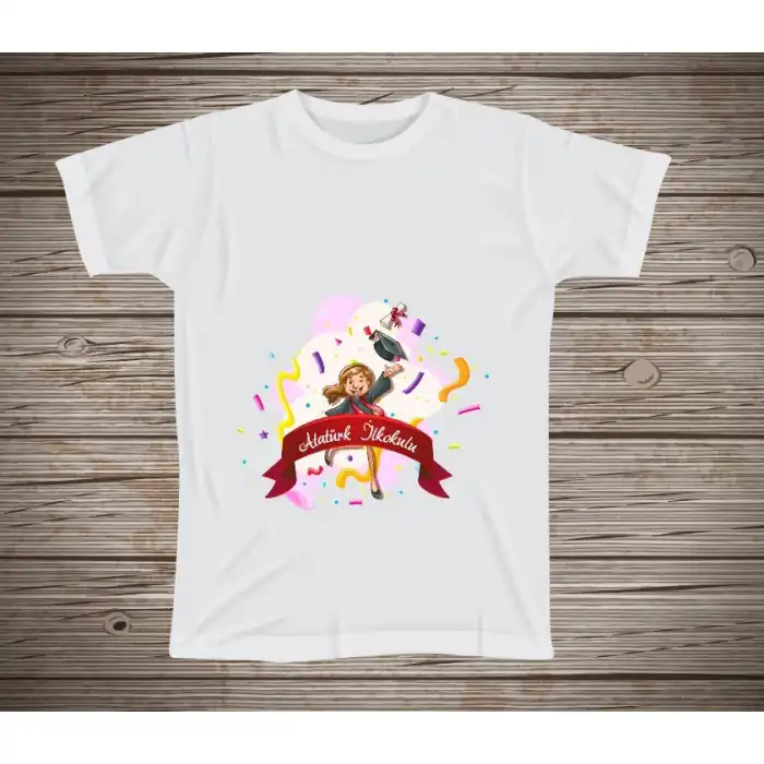 Mezuniyet Baskılı Tişört 2