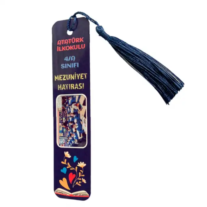 Mezuniyet Hatırası Kitap Ayracı (Metal)