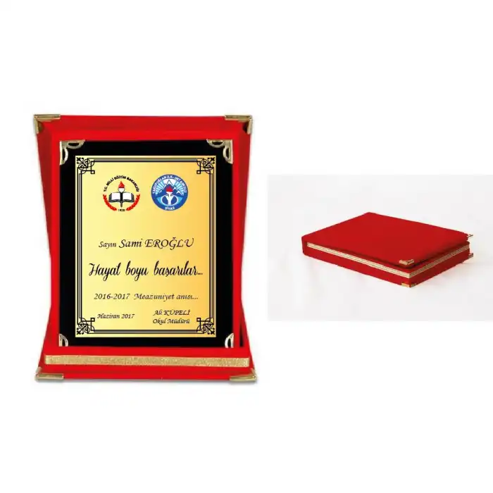Mezuniyet Plaketi 1