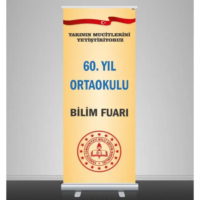 Okul Bilim Fuarı Branda ve Roll Up Branda Standı 2