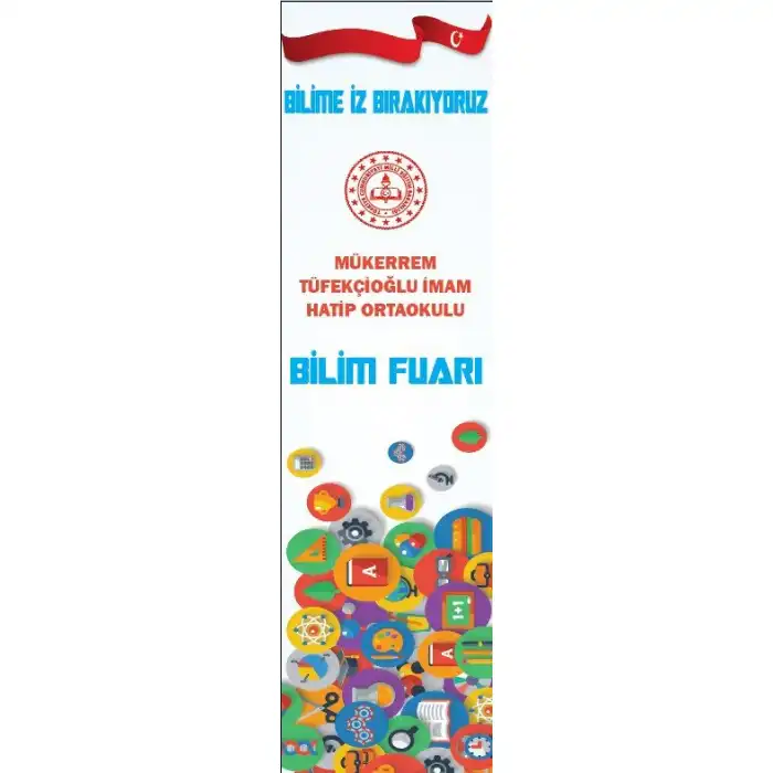 Okul Bilim Fuarı Kitap Ayracı 1