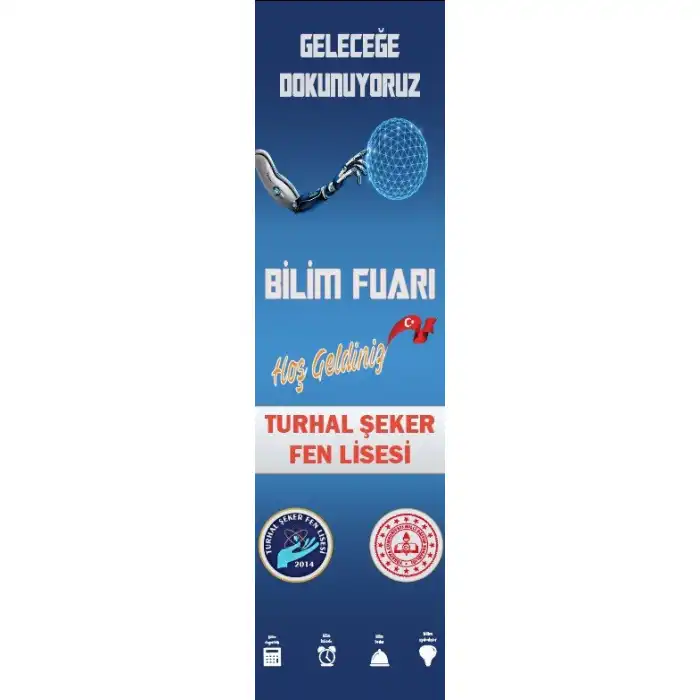 Okul Bilim Fuarı Kitap Ayracı 2