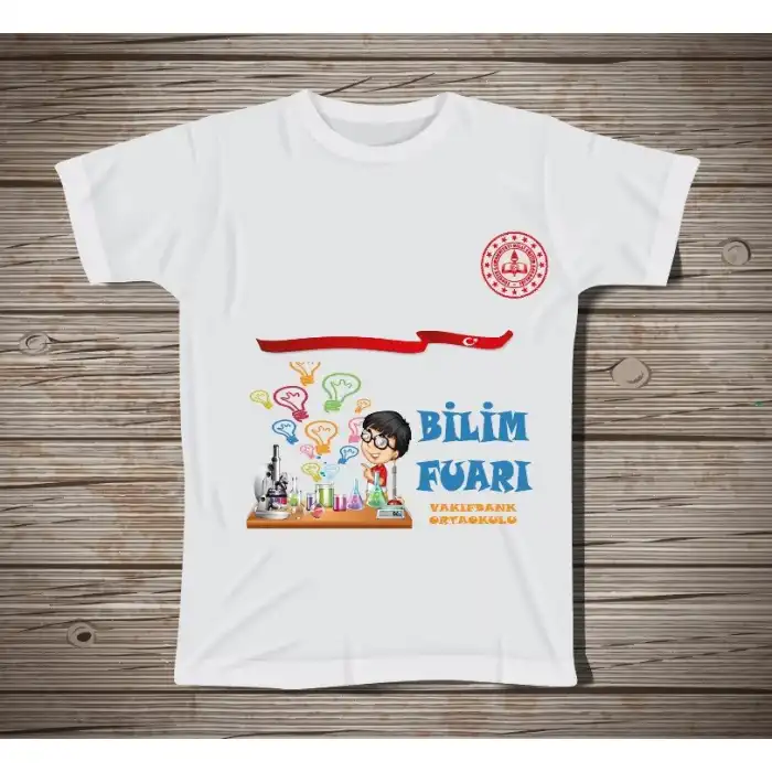 Okul Bilim Fuarı Tişört 1