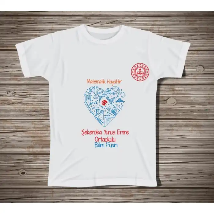 Okul Bilim Fuarı Tişört 10