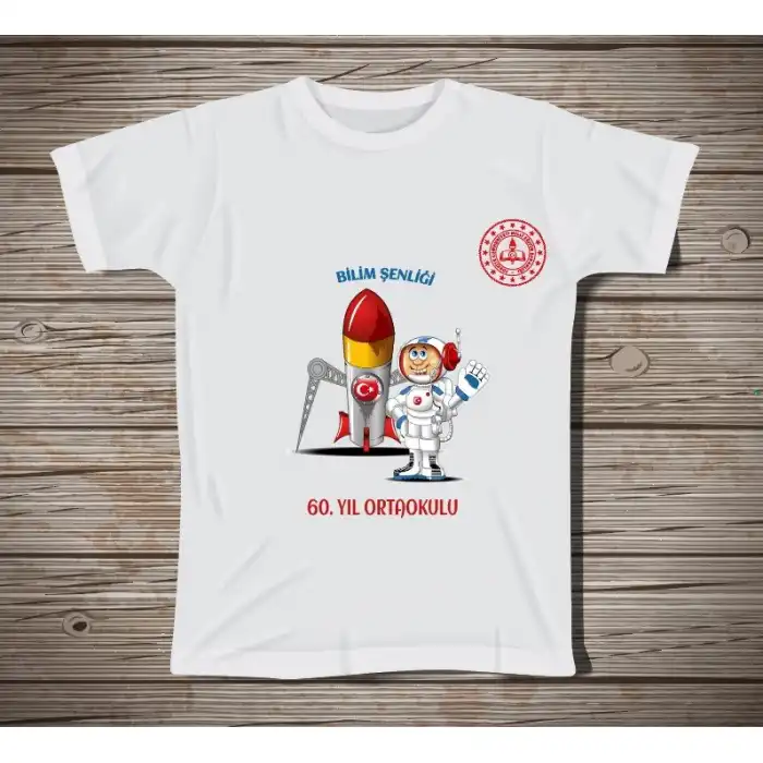 Okul Bilim Fuarı Tişört 13