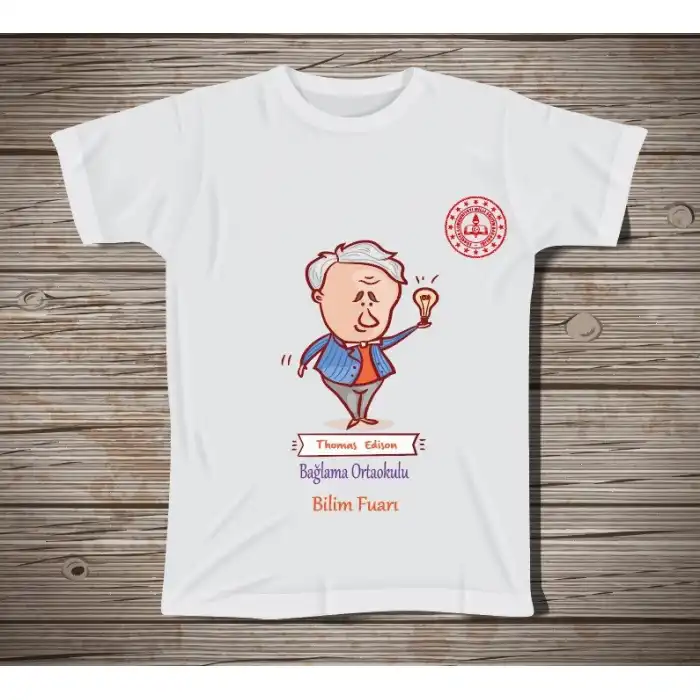 Okul Bilim Fuarı Tişört 18