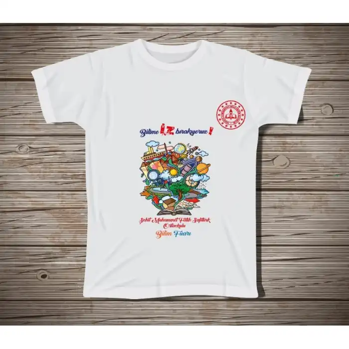 Okul Bilim Fuarı Tişört 24