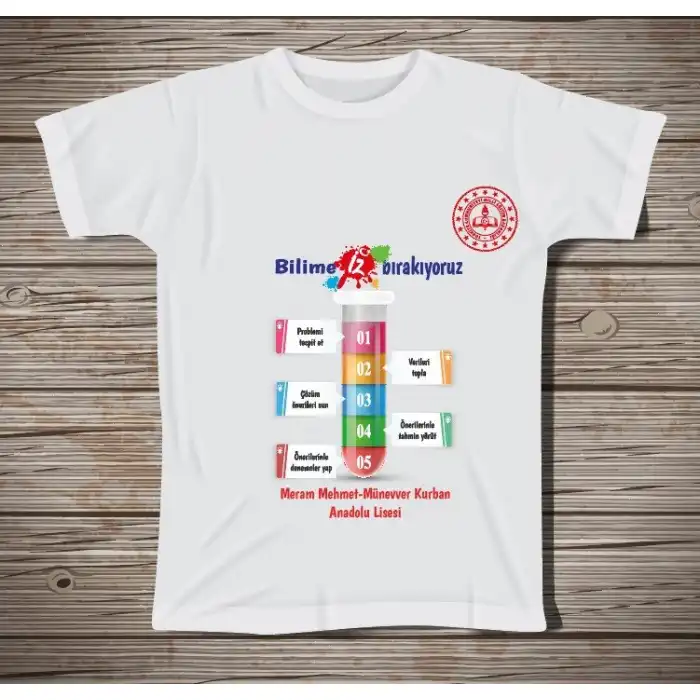 Okul Bilim Fuarı Tişört 27