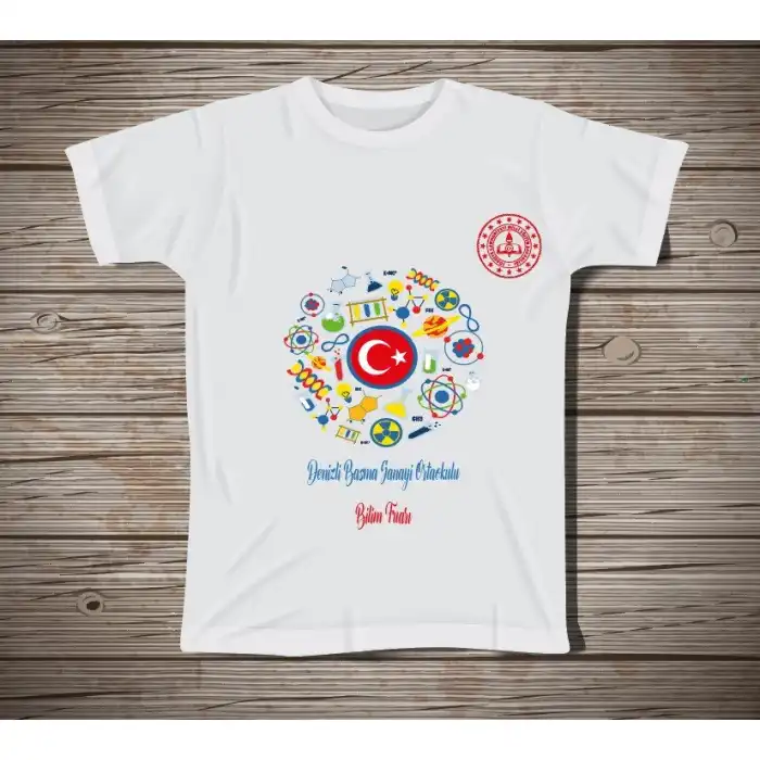 Okul Bilim Fuarı Tişört 3