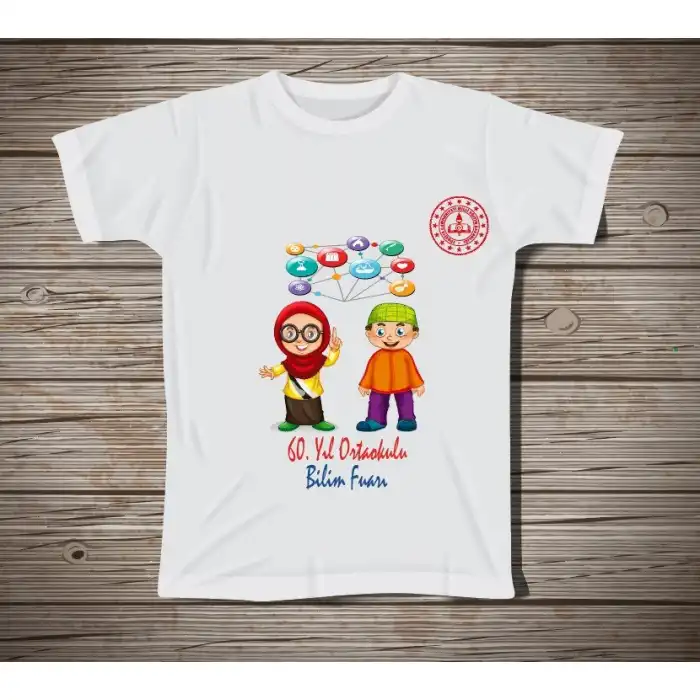 Okul Bilim Fuarı Tişört 32