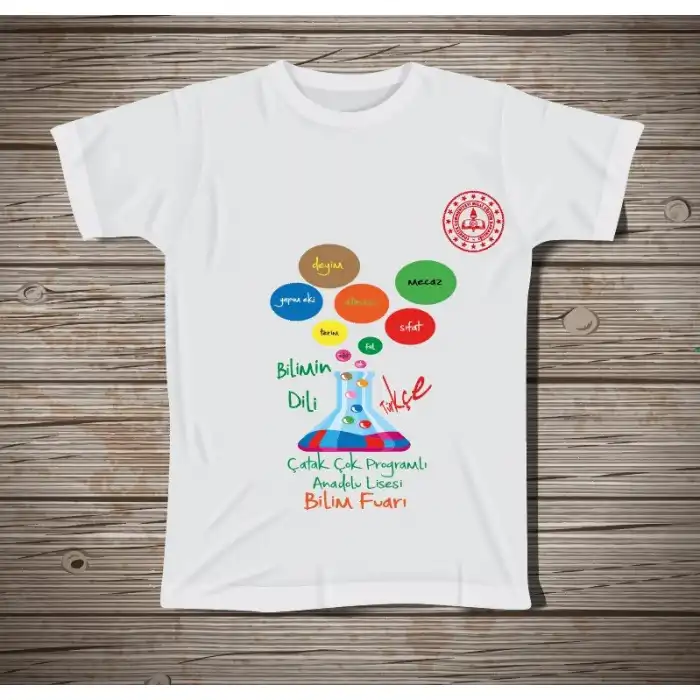 Okul Bilim Fuarı Tişört 34